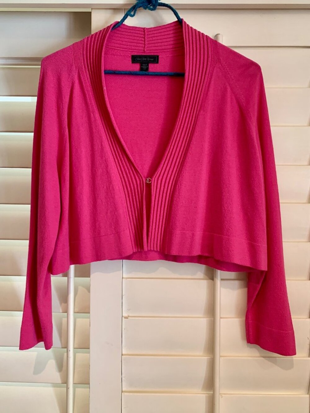 SAKS FIFTH AVENUE Pink Cardigan Size Large